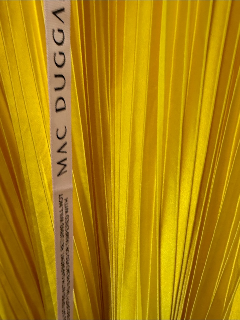 Elegant Strapless Yellow Dress - Picture 12 of 13